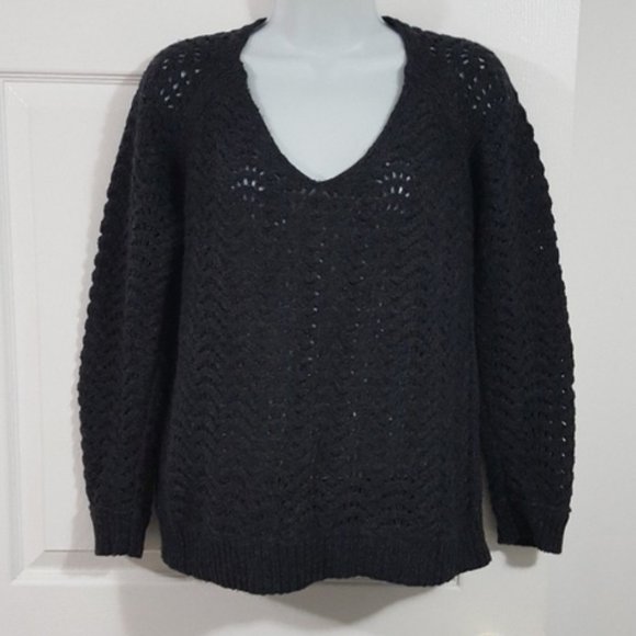 NWOT Joie knit sweater charcoal - Picture 1 of 5